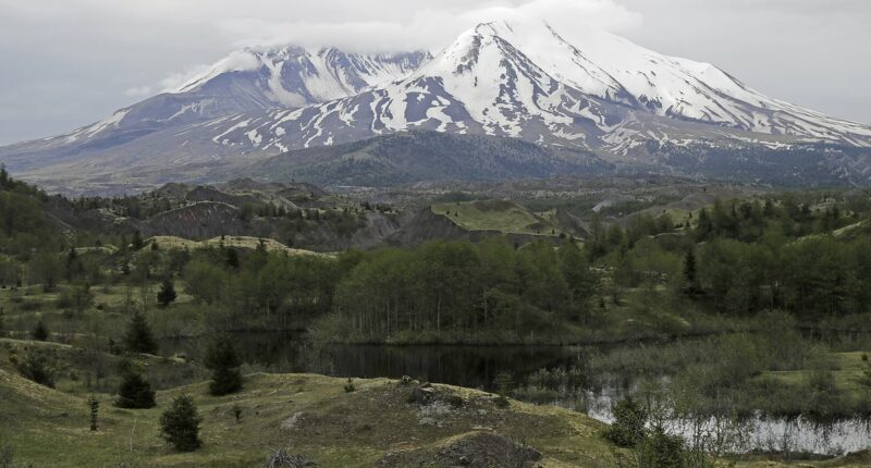 Hundreds of small earthquakes rattle Washington's Mount Rainier