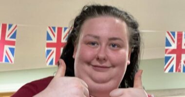 I ballooned to a size 28 after scoffing two McDonald's breakfasts a day and becoming addicted to takeaways - but now I look completely different after losing 14 stone