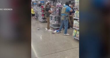 ICE officers use Taser on man at New Mexico Walmart
