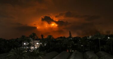 IDF launches huge new Gaza air raids and ground operation - as UK joins dozens of other nations demanding Israel end war and condemning 'inhumane killing'