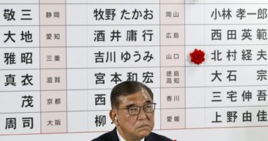 Japan's Ishiba denies reports suggesting he could resign as prime minister