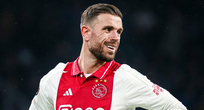 Jordan Henderson returns to Premier League with free transfer to surprise club, after quitting Ajax early having already ditched his Saudi nightmare