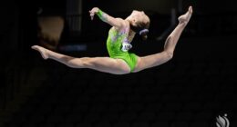 Junior Gymnast Lavi Crain Secures Massive Win At 2025 U.S. Classic