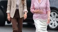 The Princess of Wales during a visit to the RHS's Wellbeing Garden at Colchester Hospital