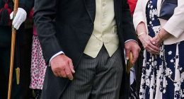 King Charles appeared cheerful as he joined the Sovereign's Garden Party at the Palace of Holyroodhouse in Edinburgh today