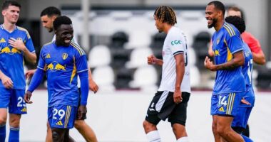 Leeds pick up their first win of pre-season in game fans were told not to travel to on the back of Man United draw