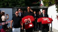 Liverpool squad applauded by crowds as Virgil van Dijk and Andrew Robertson arrive to Diogo Jota's funeral with wreaths to pay respect after team-mate's tragic death