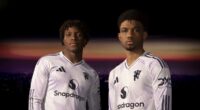 Man United unveil striking new lilac away kit - and reveal inspiration from iconic 1990s 'snowflake' strip