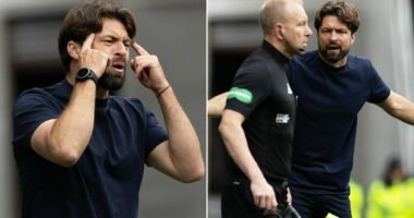 Martin plays down dugout ban concerns after red card in Middlesbrough friendly
