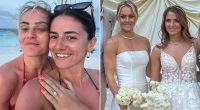 Matildas star Ellie Carpenter and her new wife are set to become WSL rivals just weeks after their stunning French wedding