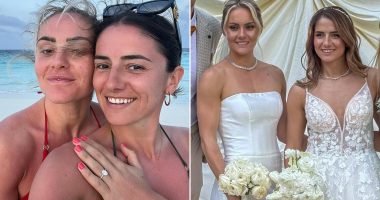 Matildas star Ellie Carpenter and her new wife are set to become WSL rivals just weeks after their stunning French wedding