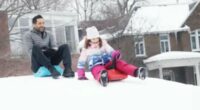 Melina Frattolin's 'murderer' dad shared video of little girl sledding with creepy 'hush little baby' lullaby