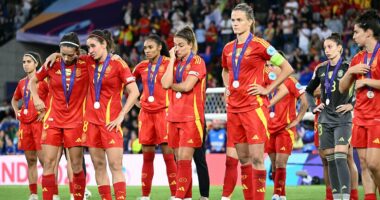 Moaning Spain stars label England 'LUCKY' and 'TIME-WASTERS' and claim they were the better team after losing Euro 2025 final on penalties after their press branded Chloe Kelly 'cocky'