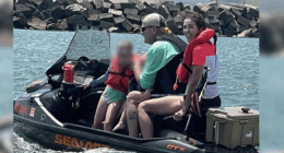 Mother, 2 children rescued by Jet Skiers on Lake Erie