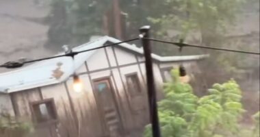 New Mexico flash floods leave 3 dead, sweeps house away