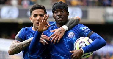 Noni Madueke is set to be the SIXTH Chelsea player to join Arsenal in just seven years - after raking in £142m for their cast-offs will the Blues be laughing to the bank again?