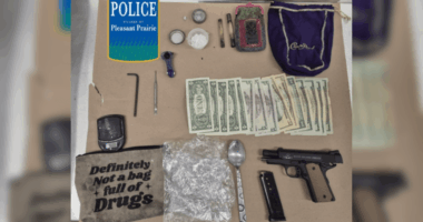 Officers find drugs in bag labeled 'Definitely Not a Bag Full of Drugs'