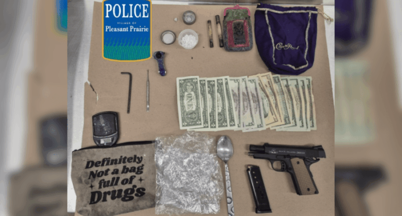 Officers find drugs in bag labeled 'Definitely Not a Bag Full of Drugs'