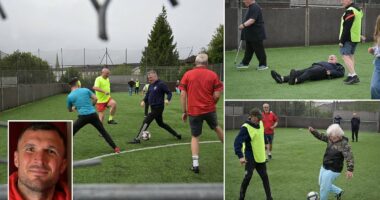 On The Road: How Walking Football left our intrepid reporter flat on his back... and what makes it such a unique form of the beautiful game