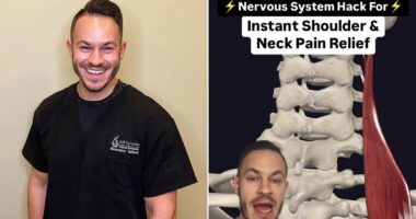 Osteopath: My 10-second 'nervous system hack' for INSTANT shoulder and neck pain relief