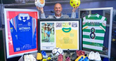 Pele, Muhammad Ali and Tiger Woods all have a place in this treasure trove of sporting memorabilia