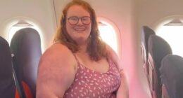 Plus size traveller explains why it's a waste of money to book an extra seat on a plane when she flies