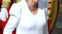 Camilla at the state opening of Parliament in 2024. Queen Camilla faced hostility from much of the population for many years due to the notorious role she played in the breakdown of King Charles ' marriage to Diana