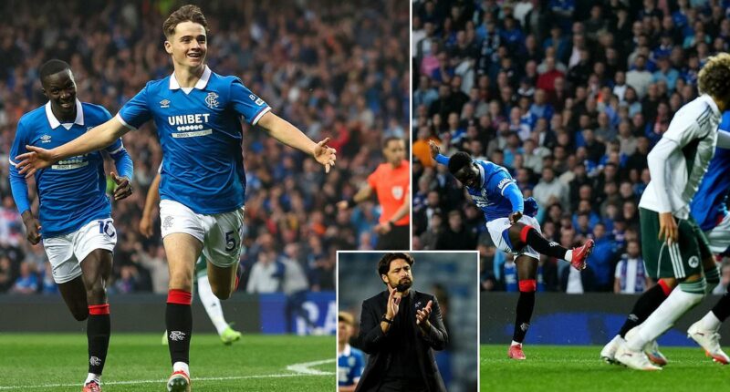 RANGERS 2-0 PANATHINAIKOS: Flop fears cast aside as rising stars take centre stage to get new boss Martin off to winning start at Ibrox