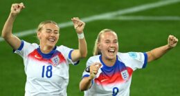 Revealed: The secret WhatsApp group clique reason behind Lionesses' new 'clicking' celebration at the Euros - which has even confused team-mates