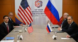 Rubio meets Russian foreign minister with Ukraine tensions high