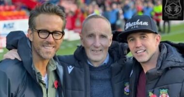 Ryan Reynolds pays touching tribute to 'Mr Wrexham': Hollywood co-owner of Welsh football team breaks his silence following death of club legend Joey Jones, aged 70 - as incredible gesture is approved