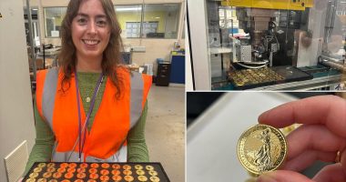 Should you buy gold coins from the Royal Mint to beat tax? HELEN KIRRANE visits its home in Wales