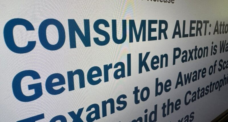 Texas flood victims warned to watch out for scammers, contractors