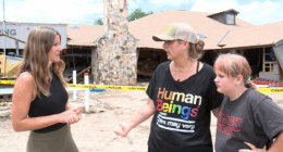 Texas flooding: Mother and daughter rescued from roof