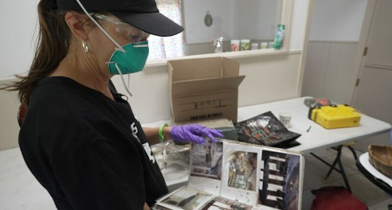 Texas flooding: Personal items recovered from floods being restored