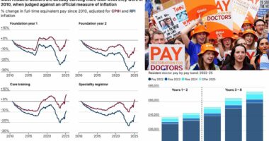 The TRUTH about resident doctors' pay and their eye-watering demands for up to £20,000 extra a year - ahead of 5-day NHS strike
