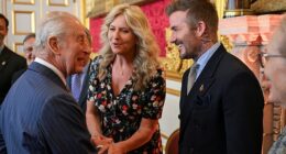 David Beckham was appointed an officer of the Order of the British Empire in 2003 and was awarded a knighthood as part of the King Charles's Birthday Honours List earlier this year