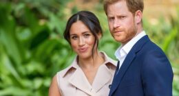 Author Tom Quinn claims that Meghan Markle caused a panic during her brief time as a working member of the family when she signaled she wanted to operate separately from the Queen. Here, she is pictured with Prince Harry