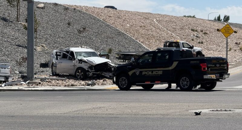 Trooper bit after pulling man from burning vehicle