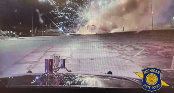 Video: Firework Tent Engulfed in Flames and Explosions