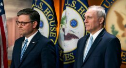 Watch live: House GOP leaders give remarks with DOGE cuts, Russian sanctions in mind