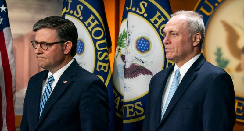 Watch live: House GOP leaders give remarks with DOGE cuts, Russian sanctions in mind