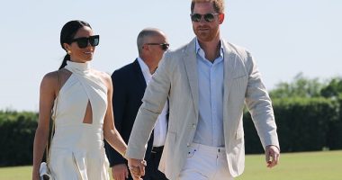 Meghan and Harry at the Royal Salute Polo Challenge at The USPA National Polo Center in Wellington, Florida, in December 2024
