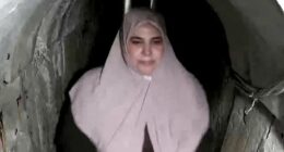 Wife of obliterated Hamas leader dubbed 'The Butcher' takes her mind off his grisly death by fleeing Gaza on a fake passport - and remarrying in Turkey just nine months later