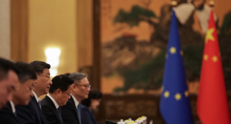 Xi courts EU while Brussels demands trade rebalance