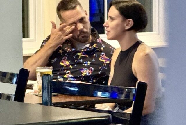 Casey Anthony on a date at a bar.