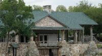Camp Mystic is shown in Hunt, Texas on Wednesday, July 9, 2025. (AP Photo/Ashley Landis)