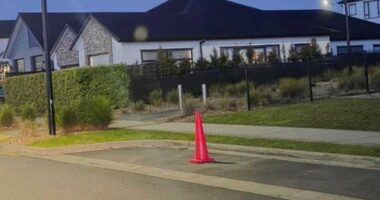 'Entitled behaviour': Family claims 'their' parking space with road cone