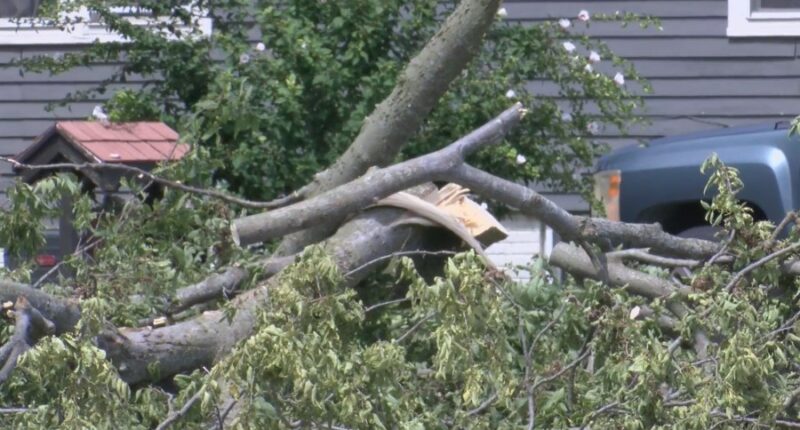 'I walked in, there's water everywhere': Severe weather storms leave damage in Maroa