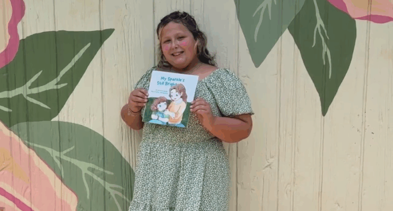 11-year-old Texas author spreading a message of kindness 